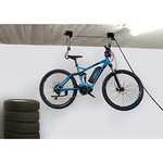 FISCHER Fahrradlift ProfiPlus, Tragkraft 57 kg, Deckenhalterung für Fahrräder und E-Bikes, bis zu 4 m Deckenhöhe (Prime)