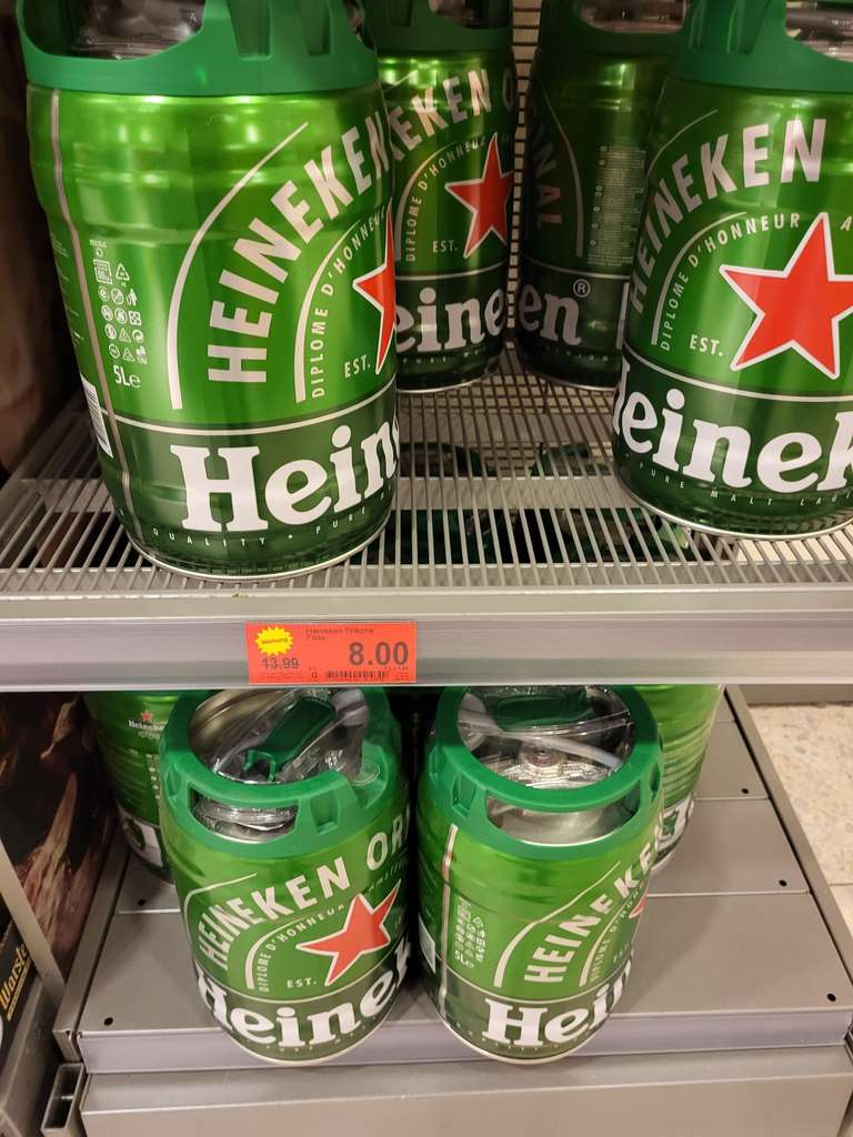 Lokal Combi Bielefeld Heineken Fass 5l MHD 5/23