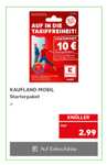 Kaufland-Mobil - Starterpaket inkl. 10€ Startguthaben (Im Markt, evtl. ab 26.10.23 vielleicht auch online) Prepaid
