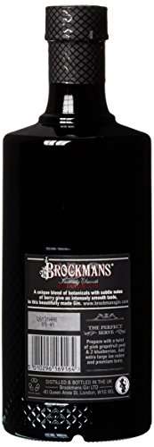 [Amazon Prime] Brockmans Intensely Smooth Premium Gin 40 % Vol (im 5er SparAbo 23,74 €)