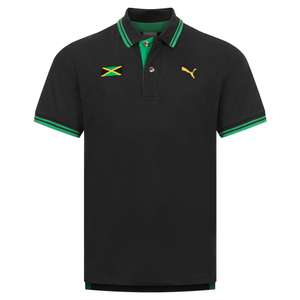 Jamaica PUMA Herren Polo-Shirt ( XL-3XL) für 18,89 euro