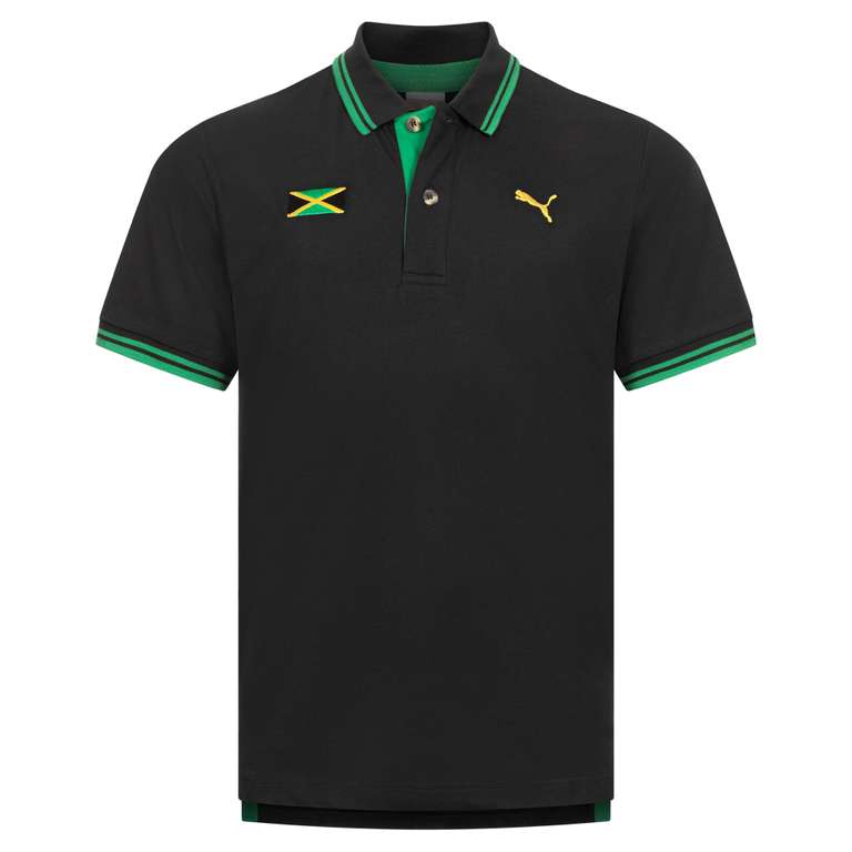 Jamaica PUMA Herren Polo-Shirt ( XL-3XL) für 18,89 euro