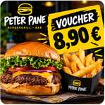 178° - Peter Pane 8,90 € Gutschein geschenkt - Burger Grill | via Newsletter | ohne MBW