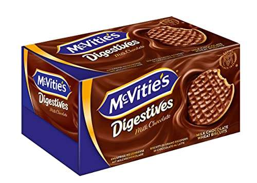 [Prime Amazon Spar-Abo + 20% Gutschein] McVitie's Digestives Milk Chocolate 1 x 200 g Kekse Bisquits Milchschokolade