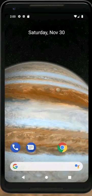 (Google Play Store) Planets 3D Live Wallpaper