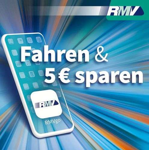 [RMV] 5 Euro Rabatt für ein HandyTicket im Rhein-Main-Verkehrsverbund
