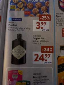 [Aldi Süd] Hendricks Gin 0,7L für 24,99€ ab 31.5.