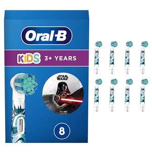 [PRIME/Sparabo] Oral-B Kids Star Wars Aufsteckbürsten für elektrische Zahnbürste, 8 Stück, extra weiche Borsten