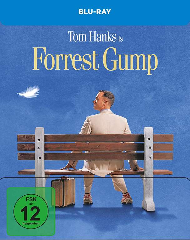 Forrest Gump - Limited Steelbook (Blu-ray) für 8,97€ (Amazon Prime)