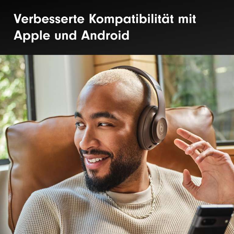 Beats by Dr. Dre Studio Pro Kopfhörer (Active Noise Cancelling (ANC), Rauschunterdrückung, kompatibel mit Siri, Siri, Bluetooth)