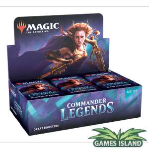 [Games Island] Commander Legends Draft Booster Display - Englisch - Magic the Gathering (Ab 2 Stk. = 100,14€ pro Display / Box)
