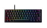 Razer Huntsman Mini (Purple Switch) - Kompakte 60% Gaming Tastatur DE-Layout