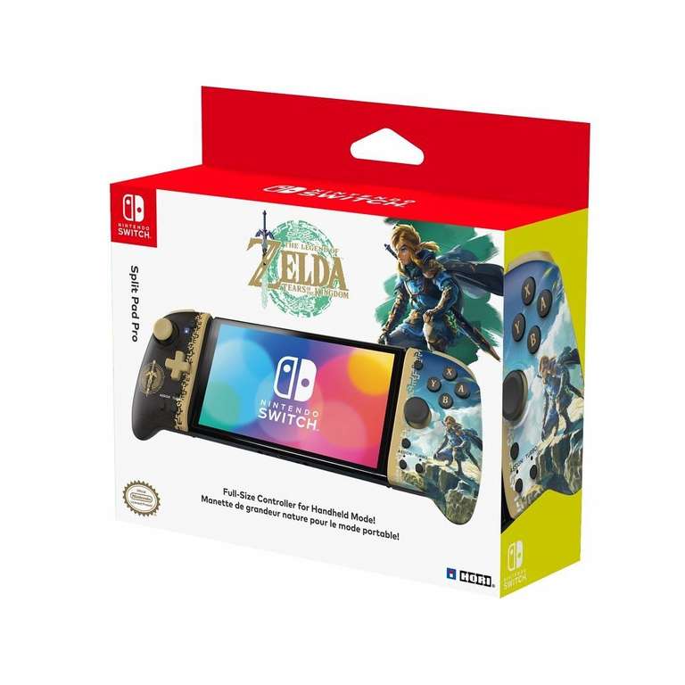 [bücher.de] Verfügbarkeitsdeal: HORI Nintendo Switch Controller Split Pad - The Legend of Zelda: Tears of the Kingdom Edition (shoop 5% CB)