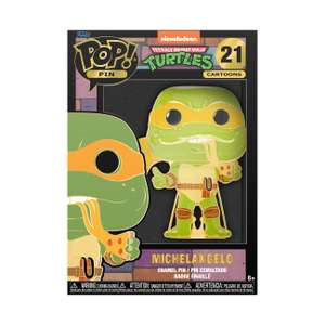 Funko Pop! Pin Teenage Mutant Ninja Turtles (TMNT) - Niedliche Brosche [Amazon Prime]