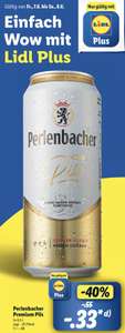 Lidl Plus: Perlenbacher Pils Bier für 33 Cent pro Dose