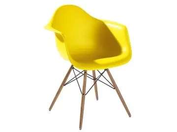 Lagerabverkauf von farbigen Vitra DAW, DAR und DSW Plastik Side Chairs [Wohn-Design.com], Design: Charles und Ray Eames