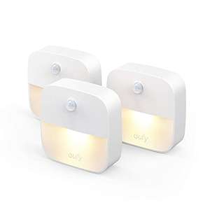 [Prime] eufy Glow 3 Pack LED Nachtlicht mit Bewegungssensor