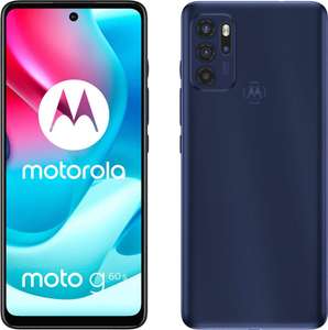 Motorola Moto G60S 6/128GB blau (6.8", 2460x1080, IPS, 120Hz, Helio G95, 64MP, Fingerprint hinten, 5000mAh, 50W, Android 11, 212g)