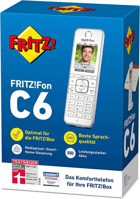 MMS - Fritz!Box 7530 AX + Fritz!Fon C6 im Bundle