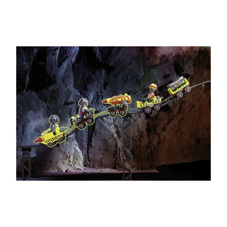 [Amazon] PLAYMOBIL 70925 Dino Mine, Minenbahn mit Fahrzeugen und Fallen