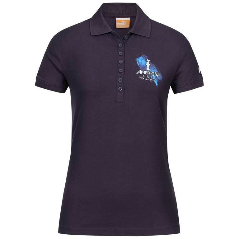 PUMA Damen Polo-Shirt America's Cup ACEA Merch für 7,77€ + 3,95€ VSK (95% Baumwolle, 5% Elasthan, Größen XS bis XL)