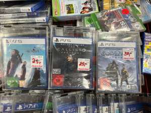 Reduzierte Games im Media Markt Aschaffenburg z. B. PS5 God of War Ragnarök 30€ oder Crisis Core Final Fantasy VII Reunion 25€