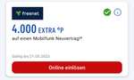 Freenet 4.000 Extra Payback Punkte auf einen Mobilfunk Neuvertrag bis 21.05