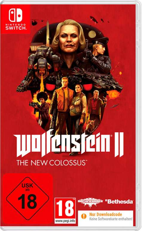 Wolfenstein 2: The New Colossus (Switch Code) für 17€ bei Abholung (eBay/Saturn)