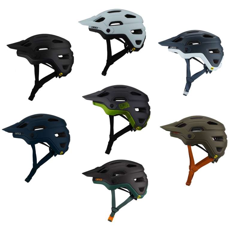 Giro Source MIPS Fahrradhelm | MIPS Technologie | In-Mold-Konstruktion | einstellbares Visir | ca. 342g | 4 Größen (51-65cm) | 7 Farben