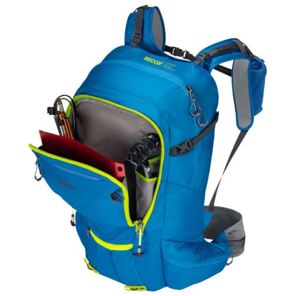 Jack Wolfskin Alpspitze Pack 32 in wild brier | 32 Liter | Flex-Contact Tragesystem | Integrierter Recco Reflektor | gute Bewegungsfreiheit