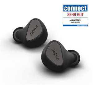 Jabra Elite 5 In-Ear-Bluetooth-Kopfhörer mit Hybrid-Aktive-ANC in titanschwarz