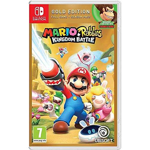 Mario + Rabbids: Kingdom Battle Gold Edition fur Nintendo Switch bei Amazon UK