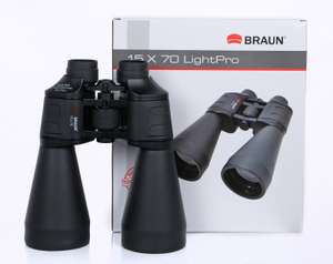 Braun-Photo Fernglas LightPro 15x70mm, 15-fache Vergrößerung