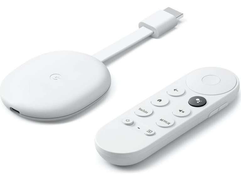 Google Chromecast mit Google TV (4K UHD) für 49,95€ | Versandkostenfrei