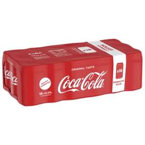 Combi: 18x0,33l(mit Moin Card5,99€) Coca-Cola Dosen "classic ", Dosenpreis ~36Cent ,Angebot läuft aktuell