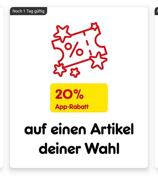 Einen Rabatt 20% App-Rabatt auf einen Artikel deiner Wahl – bei Netto Marken ...