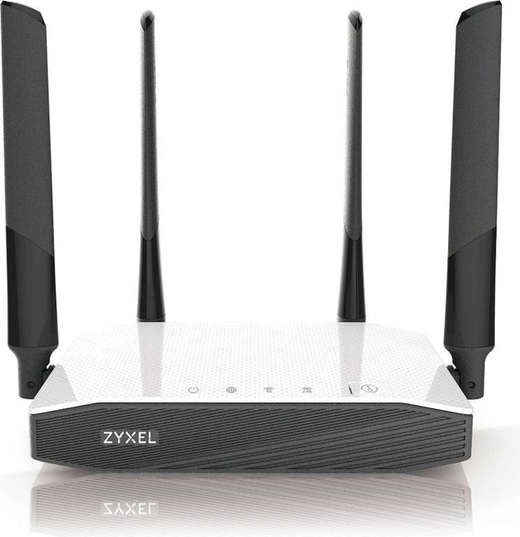 Zyxel NBG6604 Dual-Band Wireless Router | WLAN 802.11a/b/g/n/ac | 300Mbps (2.4GHz) / 867Mbps (5GHz)