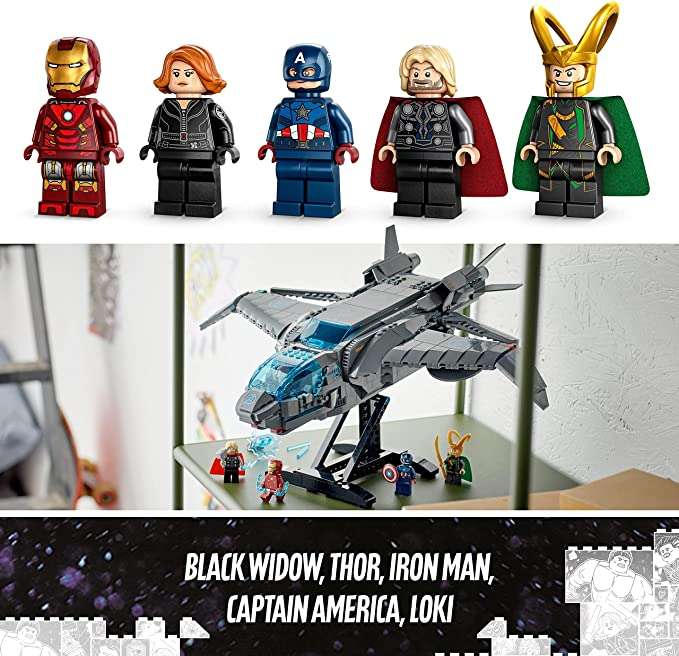 LEGO Super Heroes 76248 Der Quinjet der Avengers