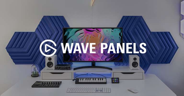 Wave Panels Starter Set - Blau