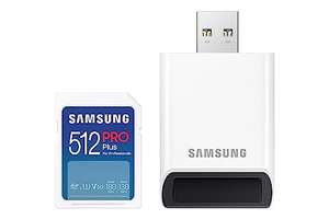 Samsung PRO Plus SD-Karte (2023) MB-SD512SB/WW [PRIME] SDXC