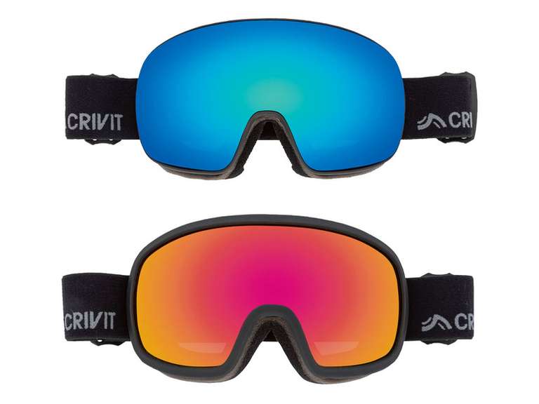 Ski-Ausrüstung bei LIDL | z.B crivit Ski- & Snowboardbrille (mit UV-Schutz) für 9,99€