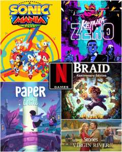 [Netflix-Abonnenten] Sonic Mania Plus, Katana ZERO, Braid: Anniversary Ed., Paper Trail, Netflix Stories: Virgin River KOSTENLOS auf Mobile