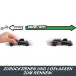 Hot Wheels Pull-Back Speeders Spielzeugauto im Maßstab 1:43, Auto zum Zurückziehen und Loslassen, leistungsstark, zum Sammeln