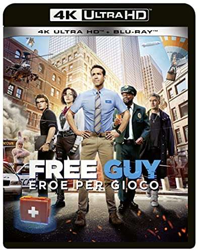 Free Guy 4K UHD + Blu ray für 13,83 bei Amazon.it