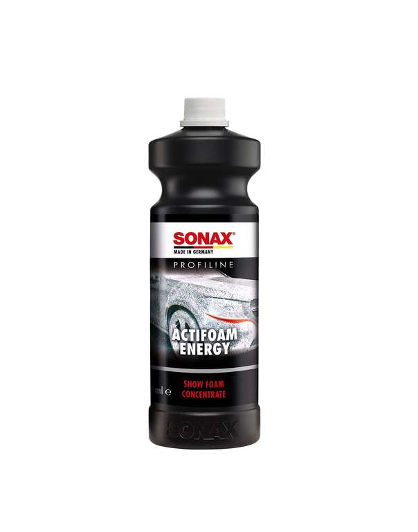 (Prime) SONAX PROFILINE ActiFoam Energy (1 Liter) stark schmutzlösender Reiniger mit toller Schaumentwicklung für die Fahrzeugwäsche