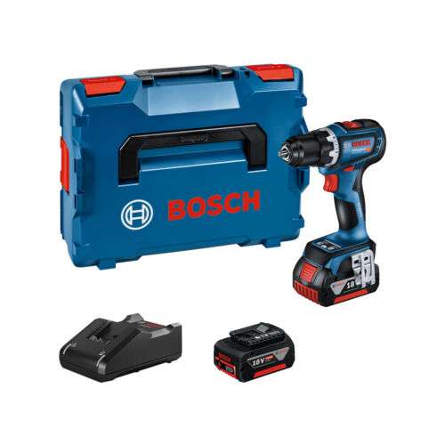 Bosch Professional PB_ON GSR 18V-90 C 2x4,0 Akku-Bohrschrauber L-BOXX-Koffer