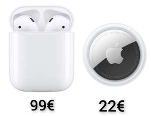 Apple AirPods 2. Generation für 99€ inkl. Versand / Airtag 1er Pack 22€ inkl Versand