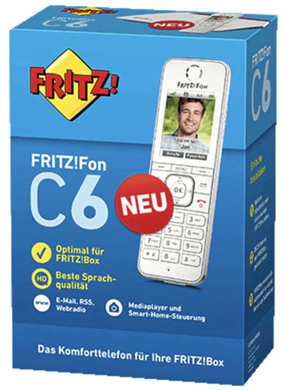 [NBB Mastercard] AVM FRITZ!Fon C6 DECT-Telefon für 42,99€ / Crucial MX500 2TB SSD für 128,98€ inkl. Versandkosten und viele weitere Artikel