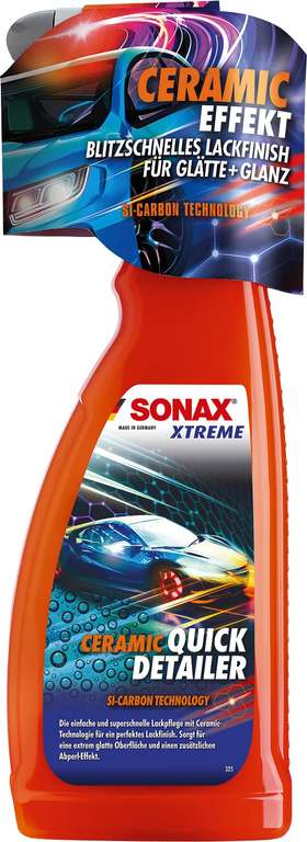 [ Amazon prime ] SONAX XTREME Ceramic QuickDetailer (750 ml) Finish & Lackglätte - im Angebot bei Amazon