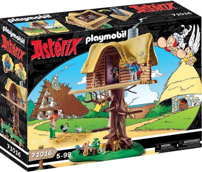 Playmobil Asterix: Troubadix mit Baumhaus für 30,36€ inkl. Versand (Galaxus)